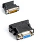 Lanberg AD-0012-BK Adaptador DVI-I (24+5) Macho a VGA Hembra Negro